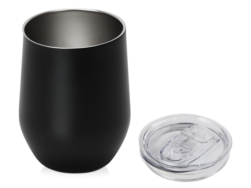 Вакуумная термокружка Sense, непротекаемая крышка, крафтовая упаковка