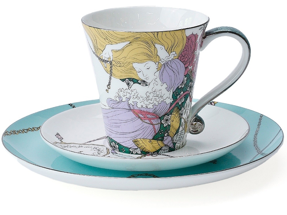 Набор чашка и блюдце TEA SET ALICE