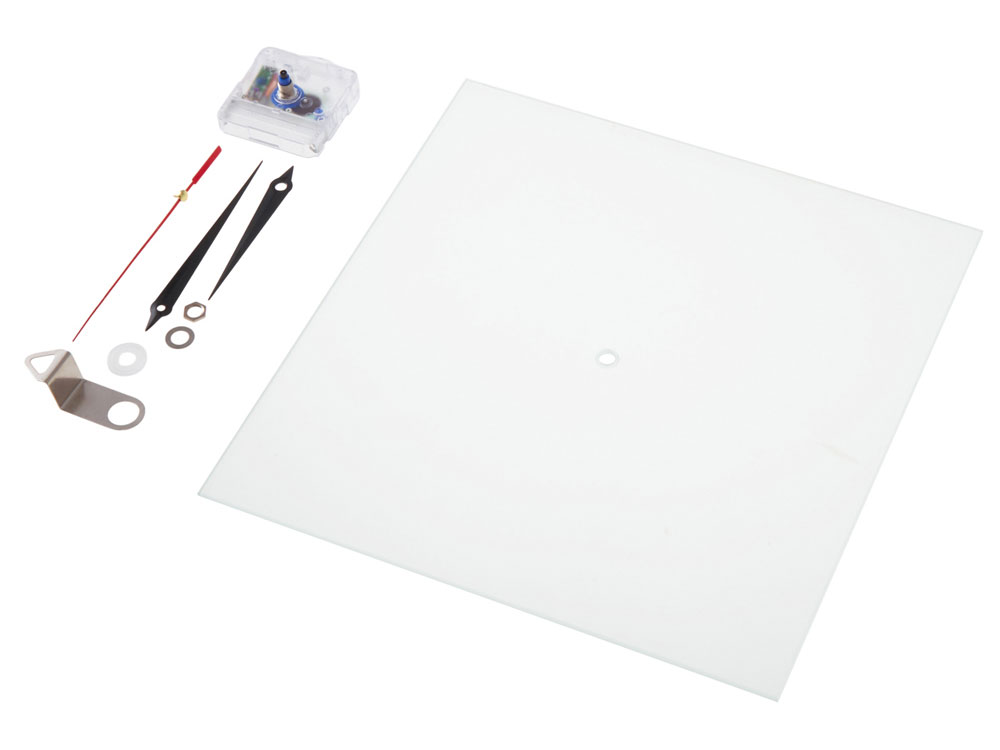 Часы настенные стеклянные Nile