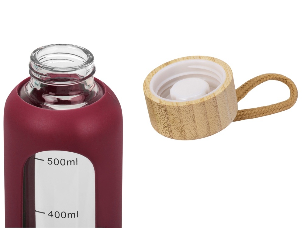 Бутылка из боросиликатного стекла Hangy, 550 мл