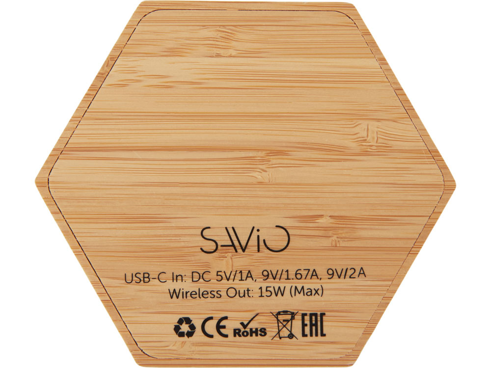 Беспроводное зарядное устройство Gex, 15 Вт