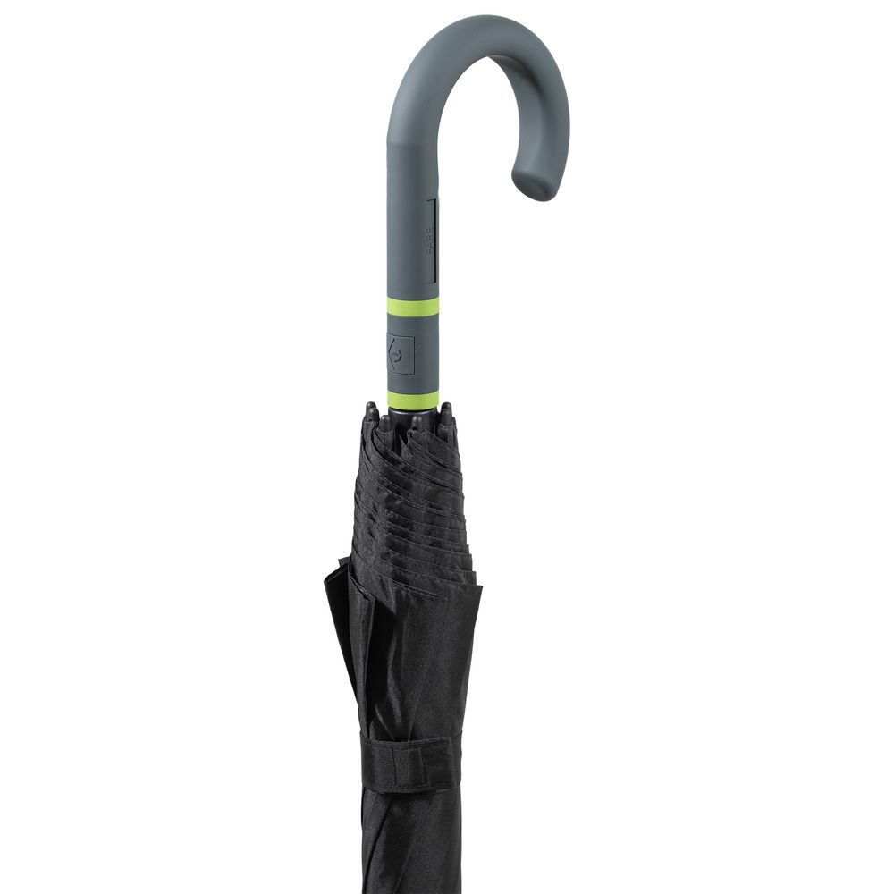 Зонт-трость с цветными спицами Color Style, зеленое яблоко