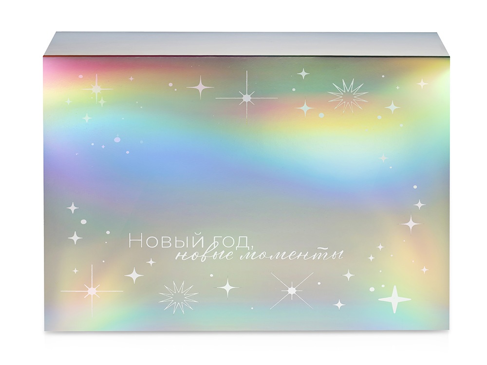 Подарочная коробка с голографическим шубером Aurora, L