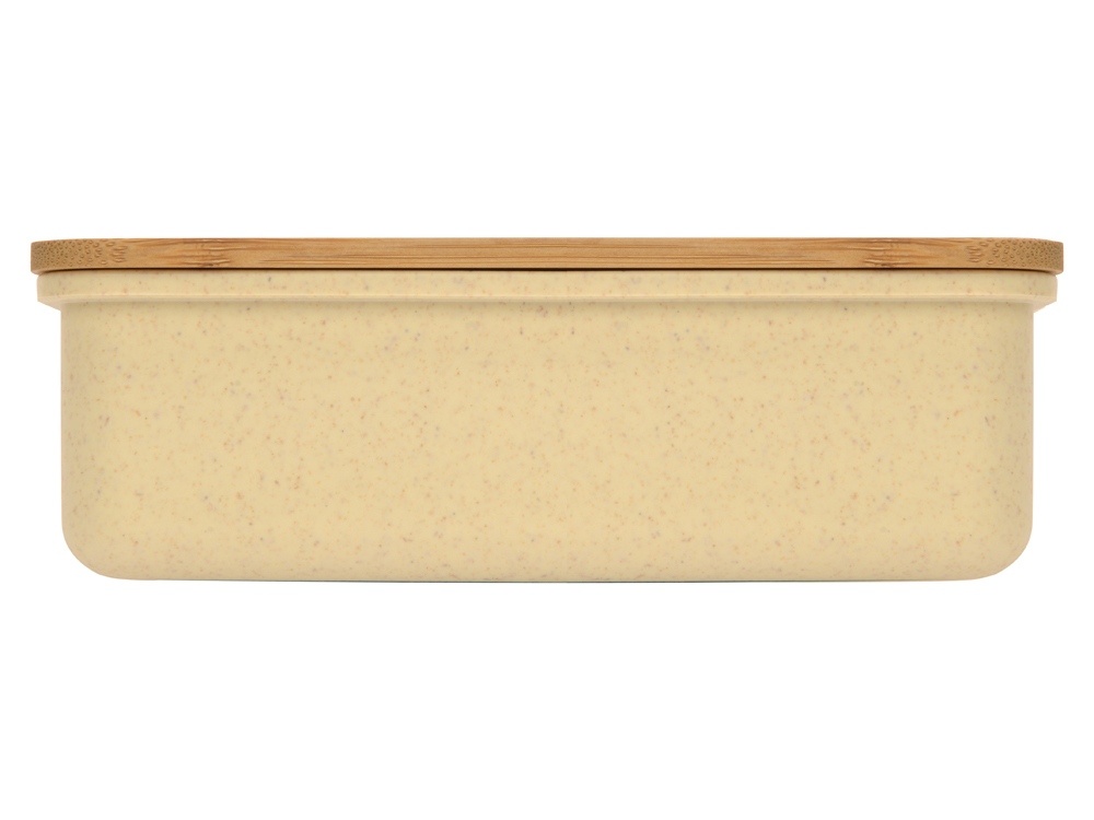 Ланч-бокс Lunch из пшеничного волокна с бамбуковой крышкой