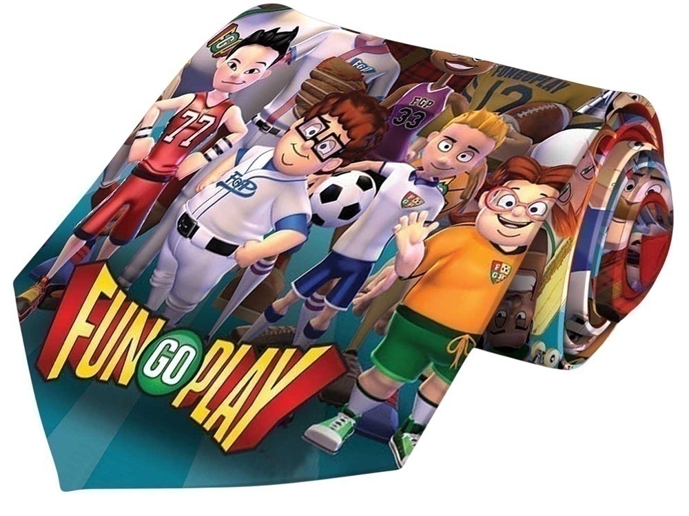 Галстук с возможностью полноцветной печати