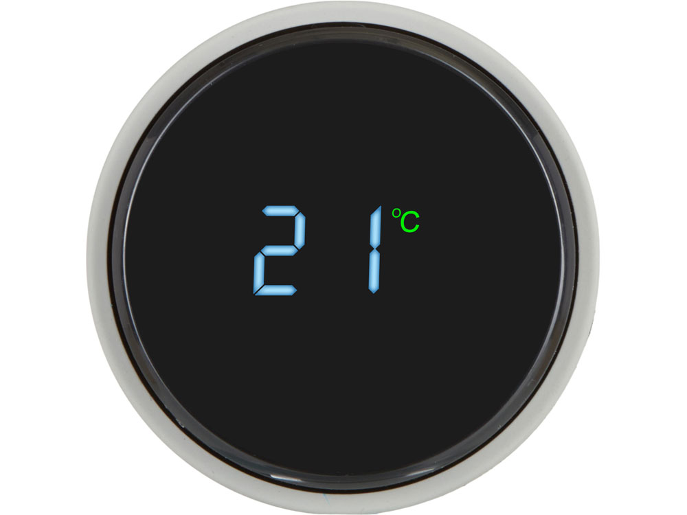 Вакуумный термос Module X с индикатором температуры и медной изоляцией, 500 мл, крафтовый тубус