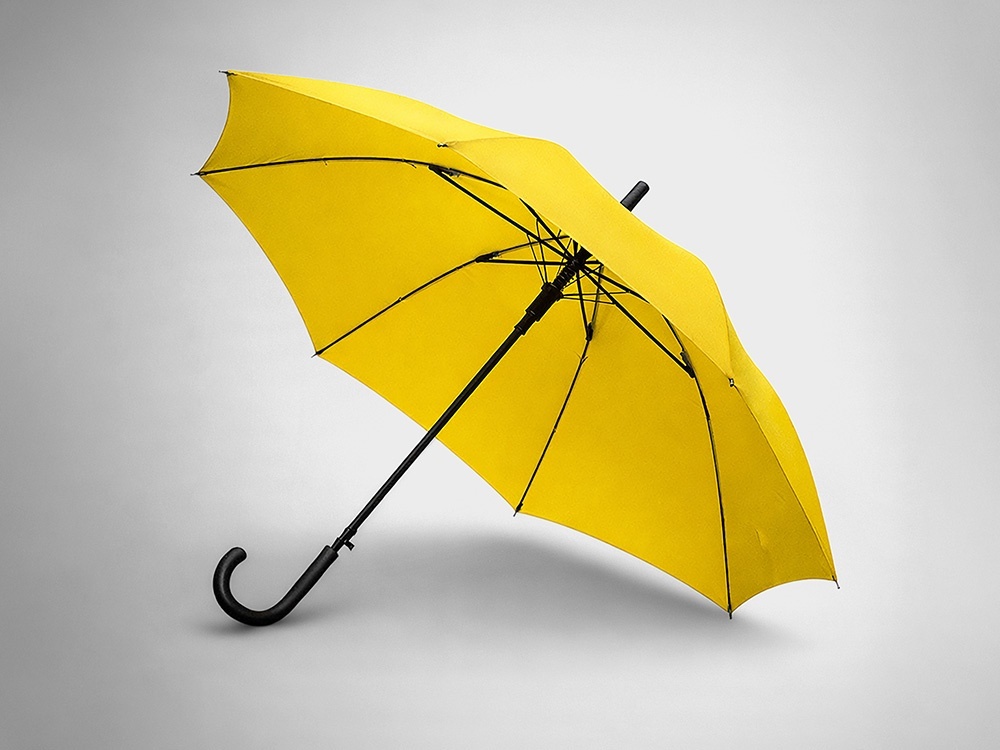 Зонт-трость полуавтомат Wetty с проявляющимся рисунком