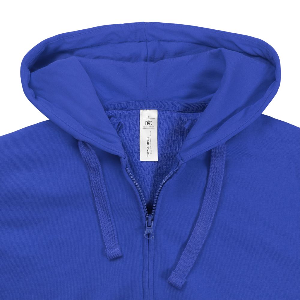 Толстовка женская Hooded Full Zip серый меланж