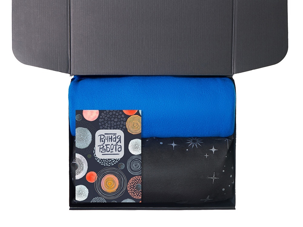 Подарочный набор Re:y. Cocoon с пледом, свечой и диффузором