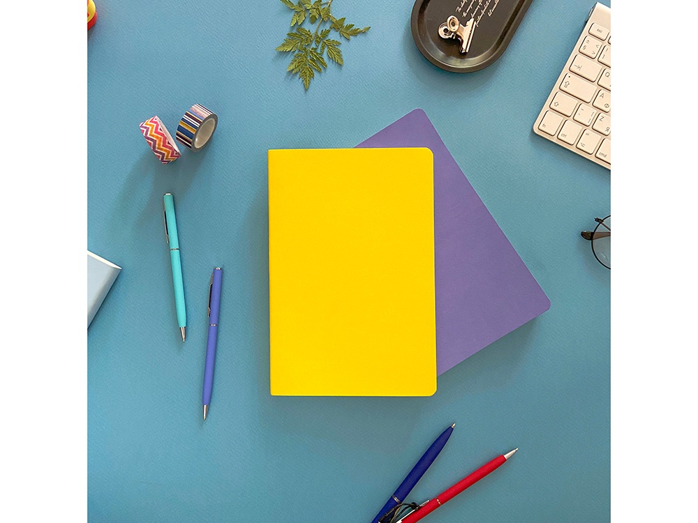 Ручка металлическая шариковая Palermo, софт-тач