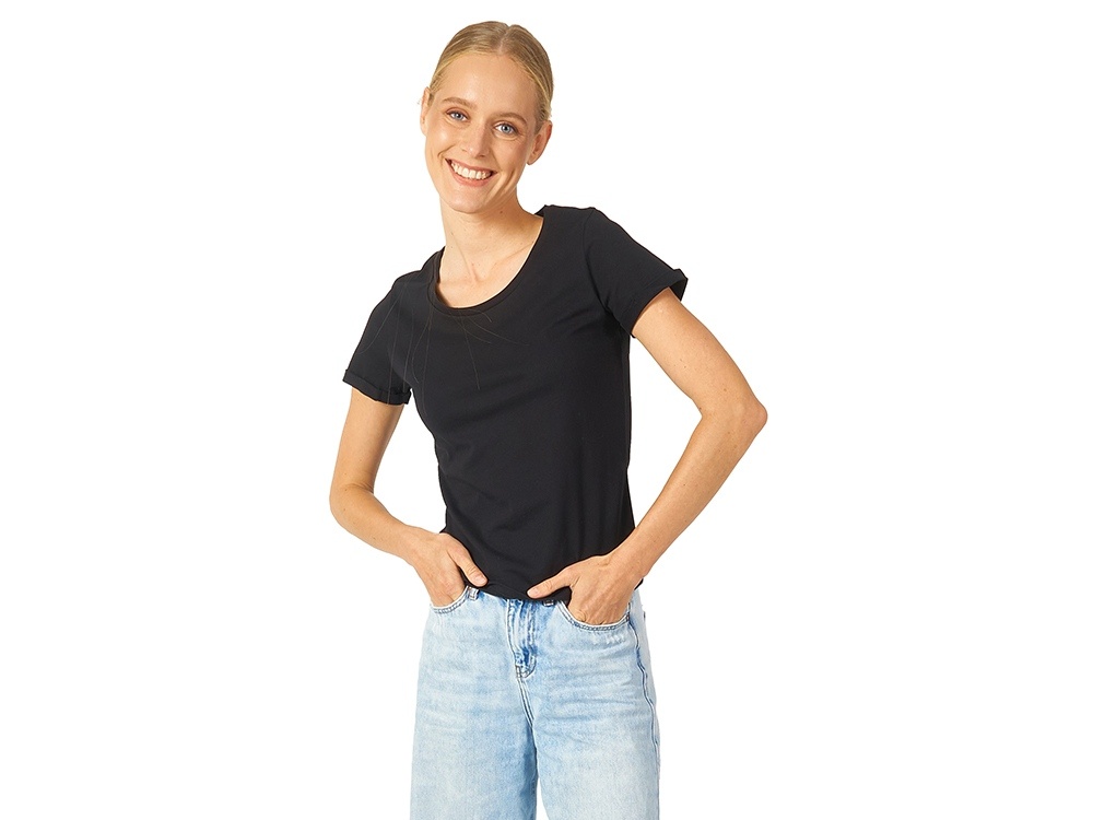 Футболка Sydney с подвернутыми рукавами, женская