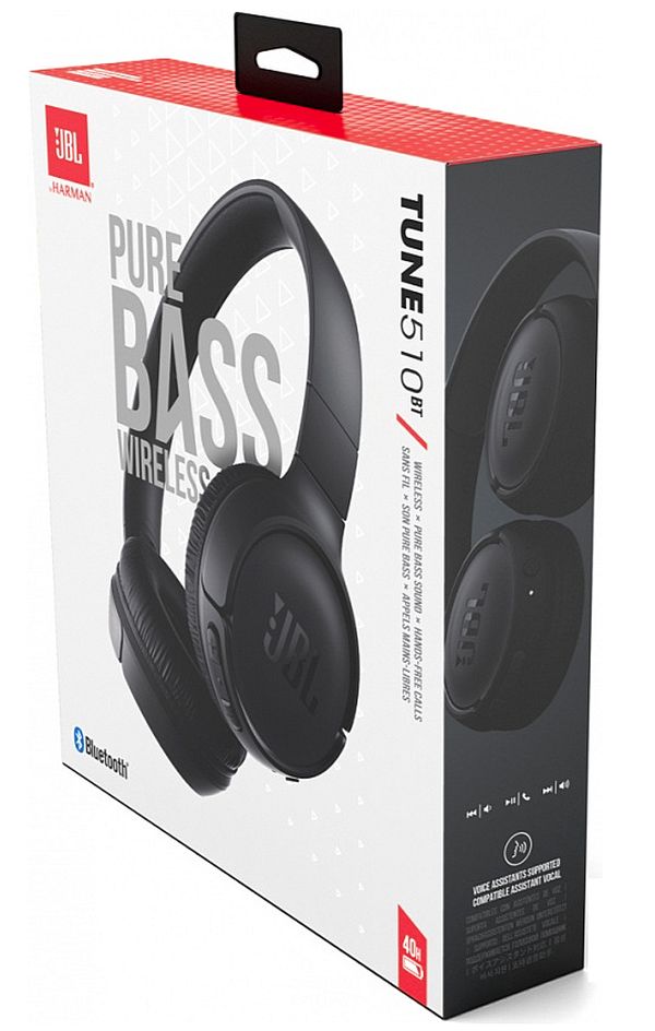 Беспроводные Bluetooth-наушники JBL модель T510BT