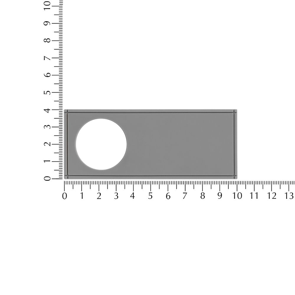 Лейбл из ПВХ с вырубкой «Круг»