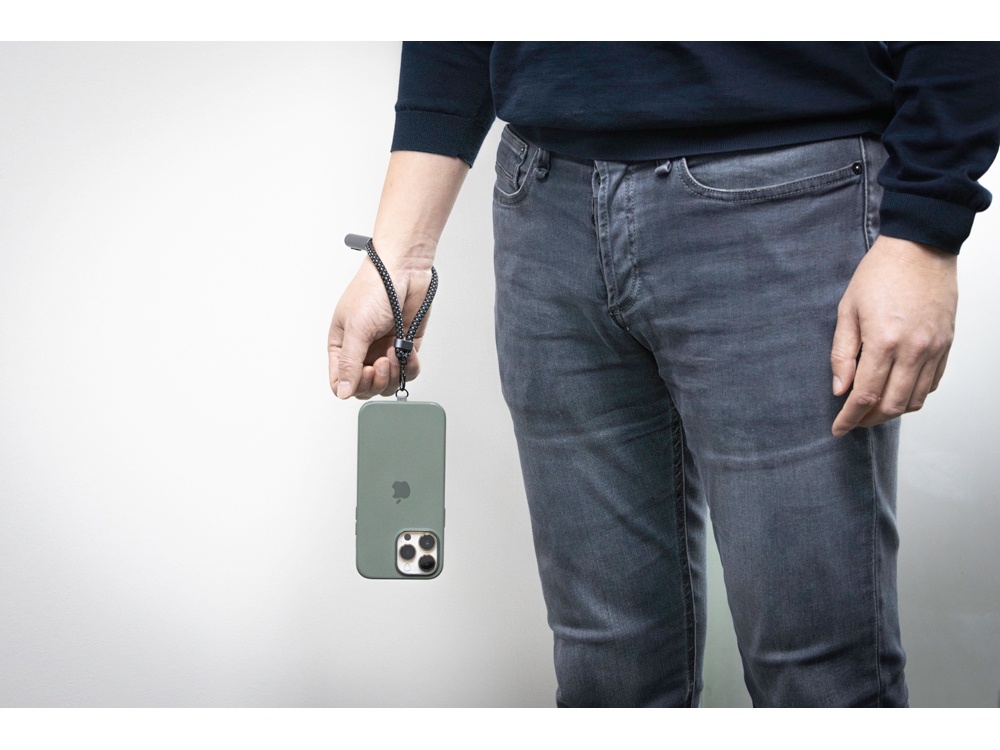 Ремешок-держатель для телефона с зарядным кабелем USB-C - USB-C Lany Wristband Charge Eco