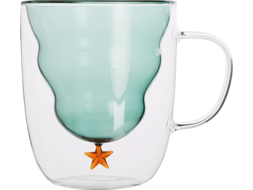 Кружка с двойными стенками с елочкой внутри Winter Wonderland