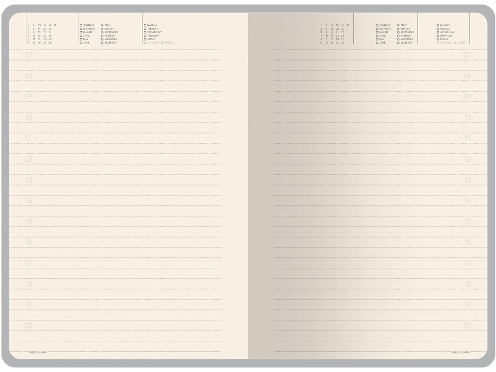 Ежедневник недатированный А5 Megapolis Nebraska