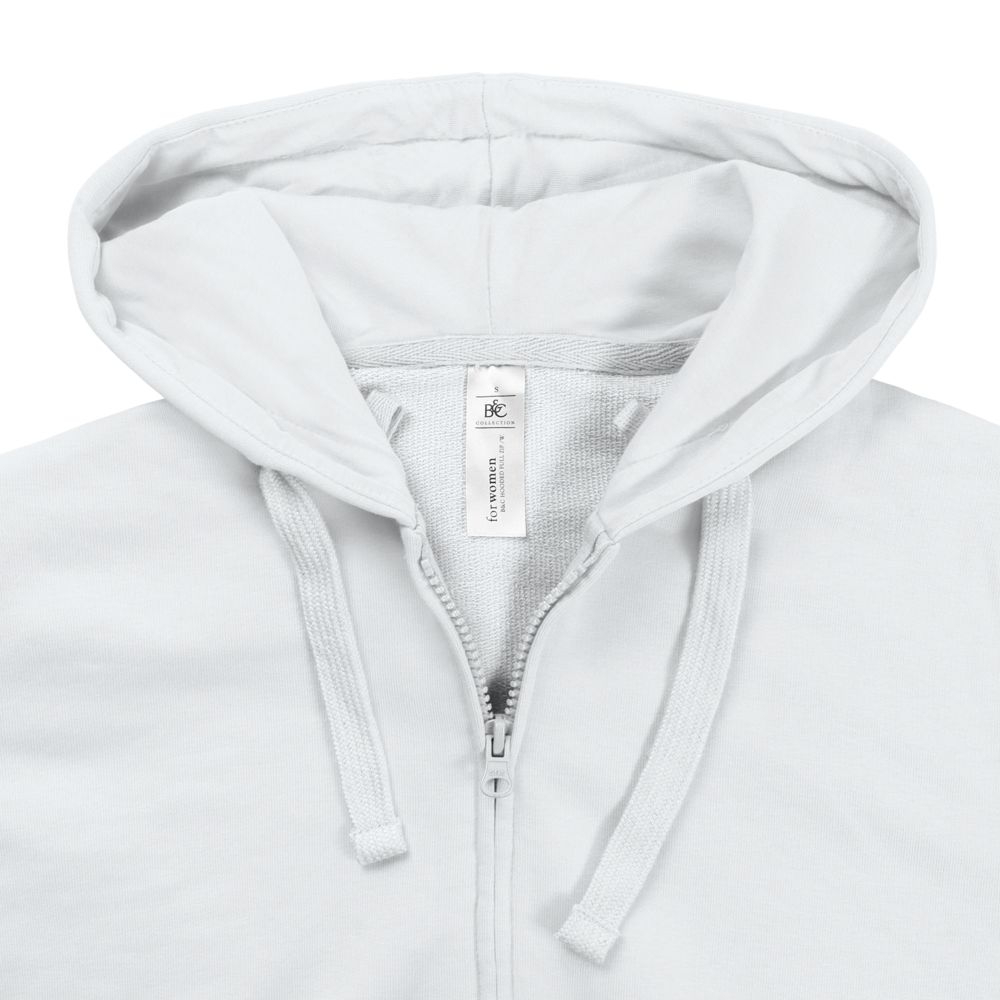 Толстовка женская Hooded Full Zip серый меланж