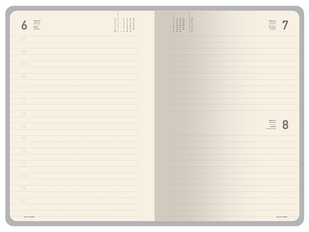 Ежедневник А5 датированный Megapolis Color на 2026 год