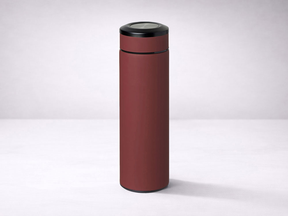 Термос Confident с покрытием soft-touch