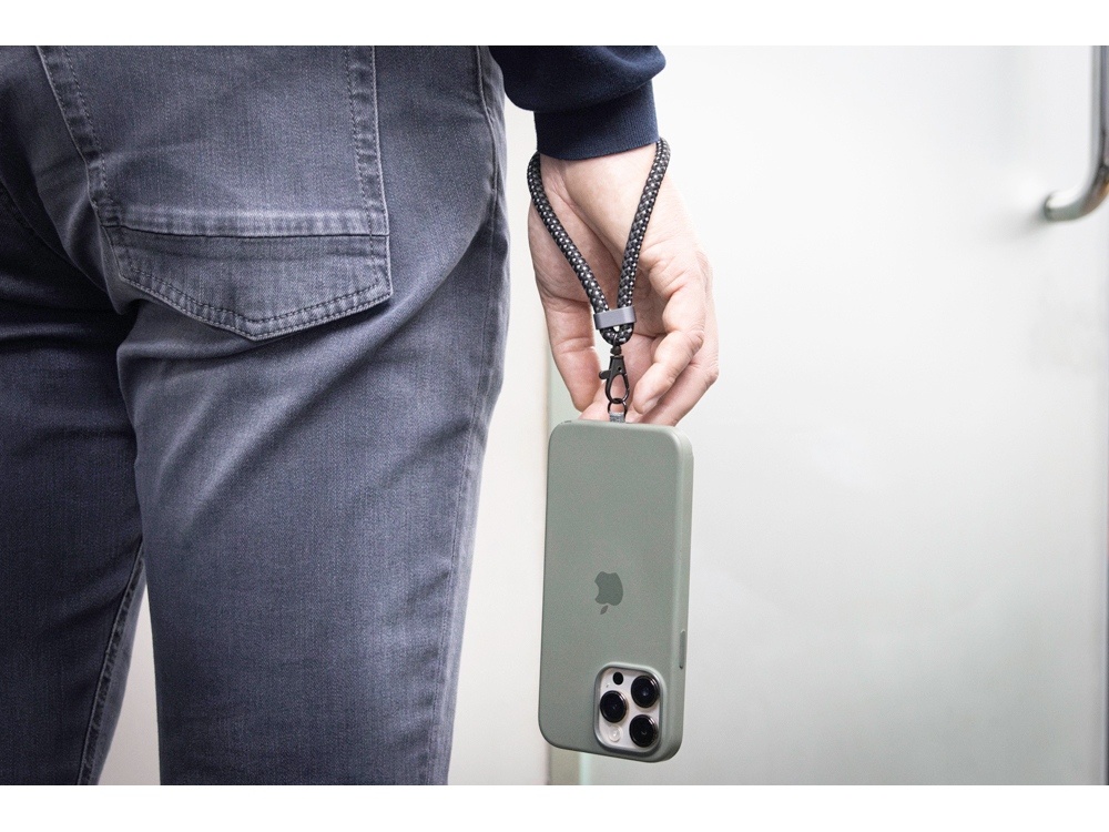 Ремешок-держатель для телефона с зарядным кабелем USB-C - USB-C Lany Wristband Charge Eco