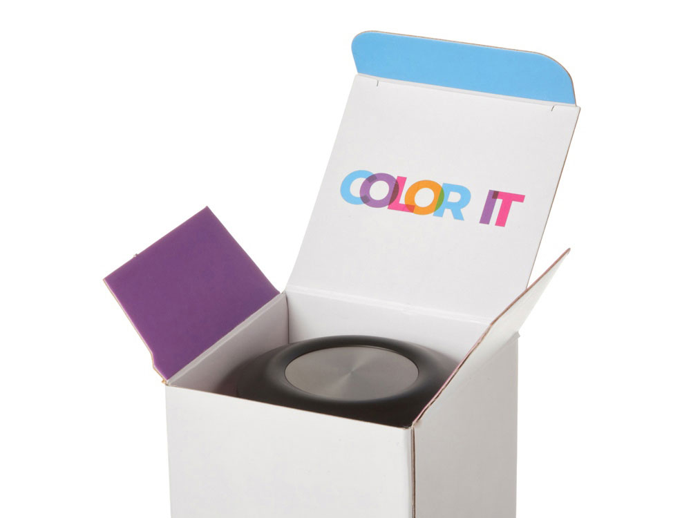 Термос Confident с покрытием soft-touch