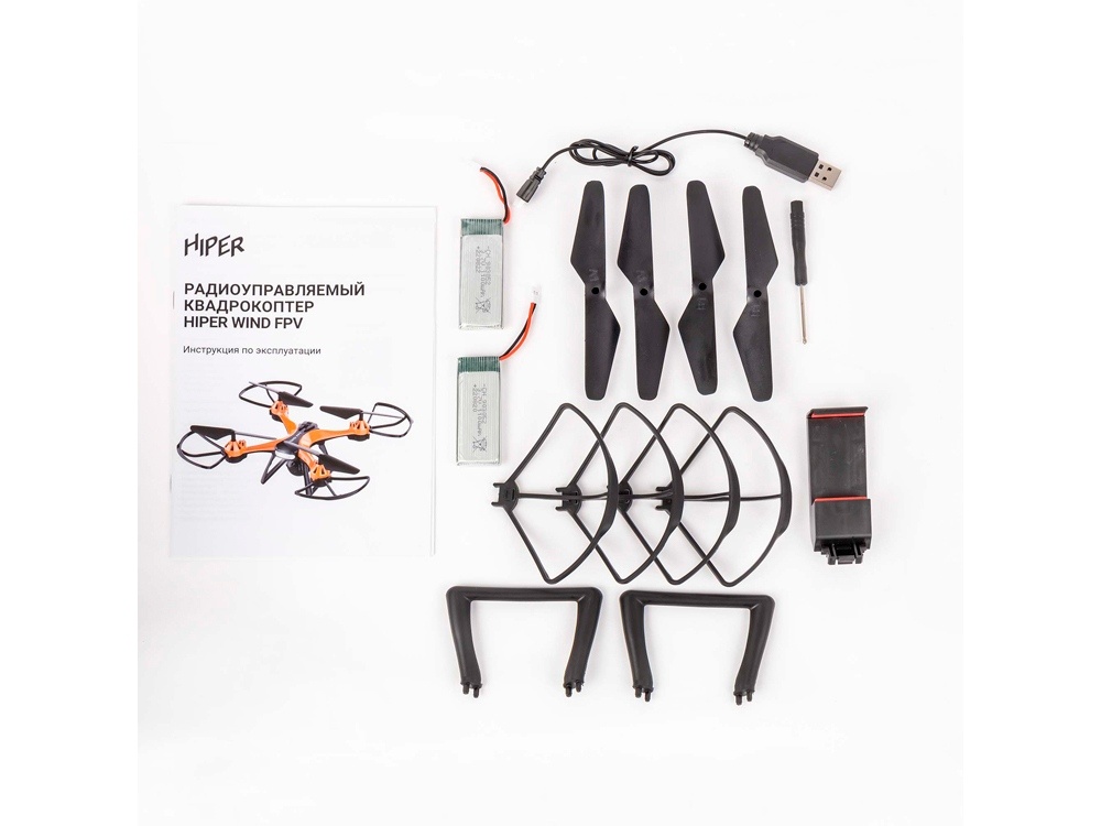 Радиоуправляемый квадрокоптер WIND FPV