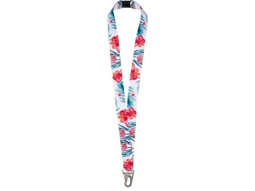 Ланъярд под сублимацию с карабином и замком обрыва, 2,5 см