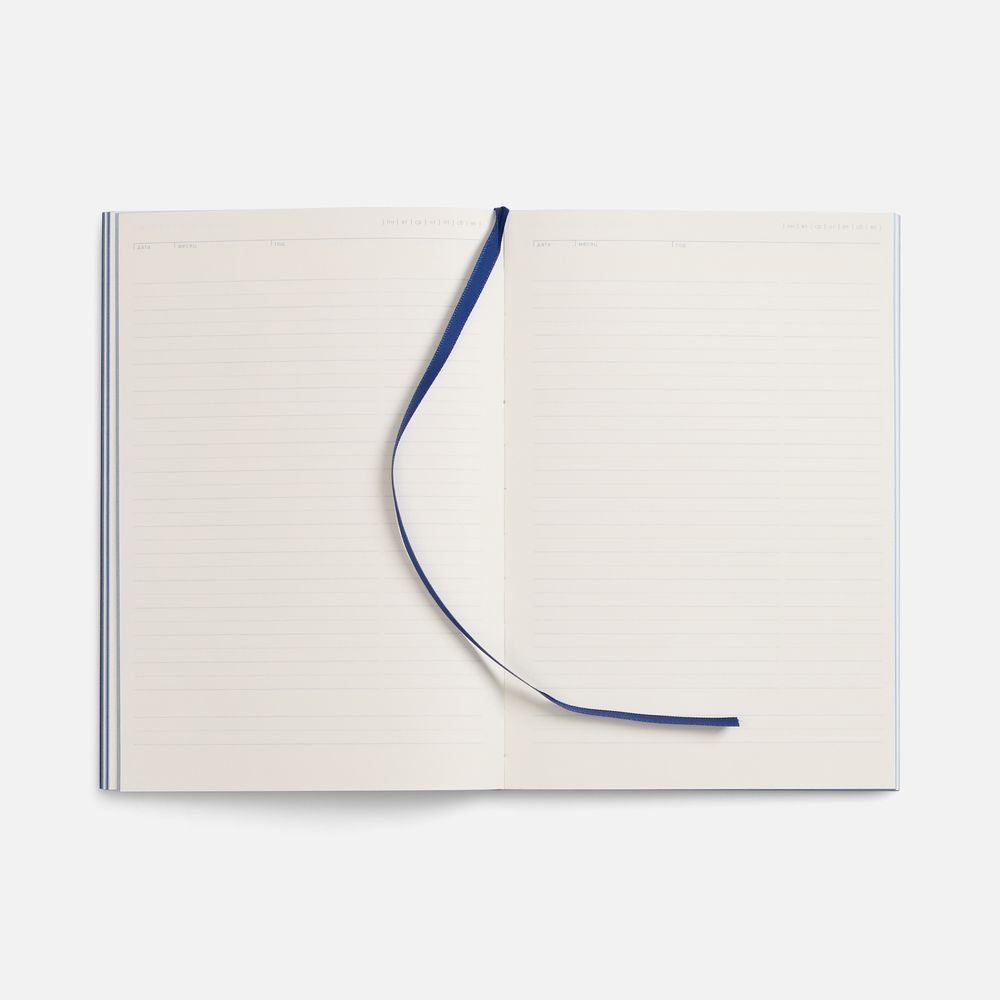 Ежедневник Flat, недатированный, фиолетовый