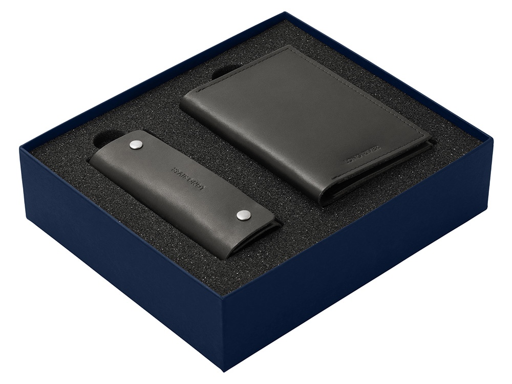 Подарочный набор Long River: обложка для паспорта, ключница