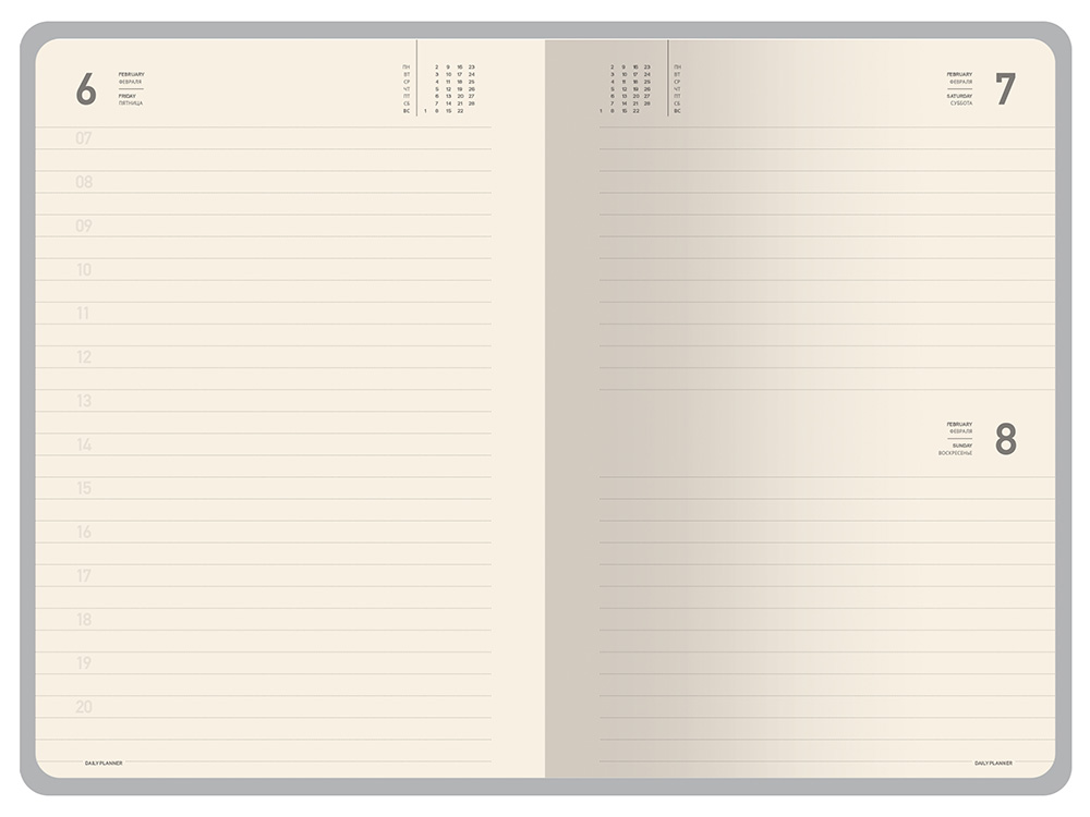 Ежедневник А5 датированный Megapolis Color на 2026 год