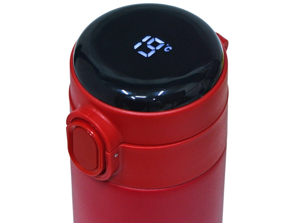 Вакуумная термокружка с индикатором и медной изоляцией Bravo, тубус, 400 мл