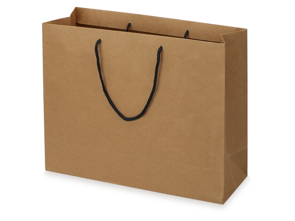 Подарочный пакет из крафт-бумаги L