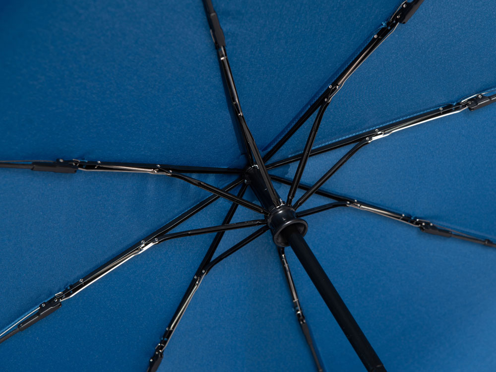 Зонт-автомат Reviver с куполом из переработанного пластика