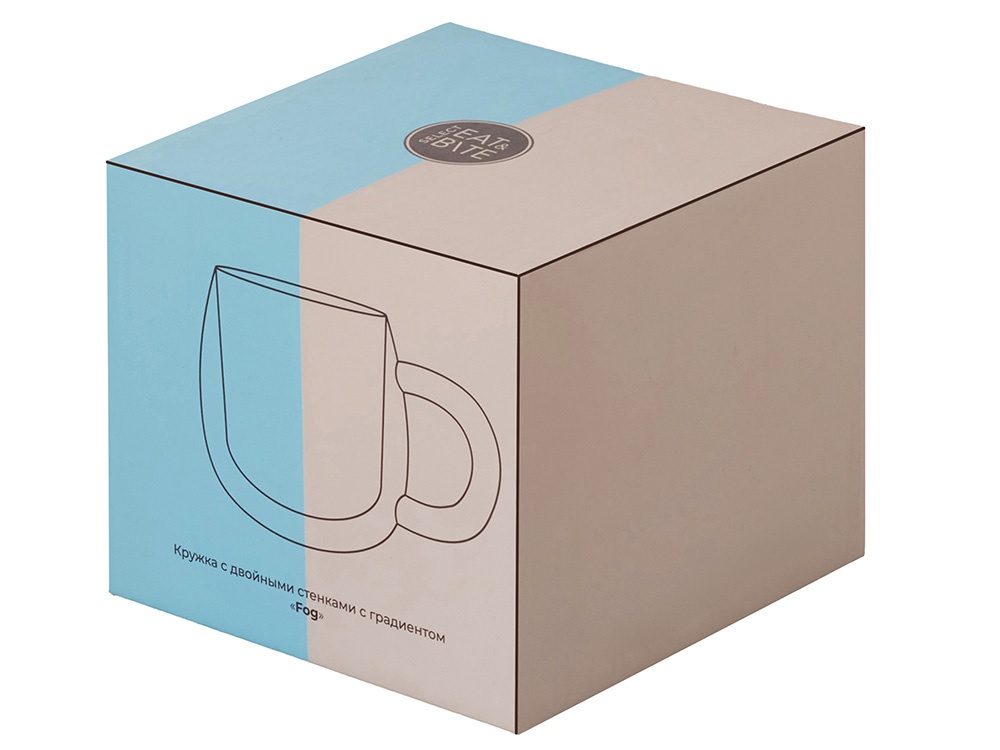 Кружка с двойными стенками и градиентом Fog