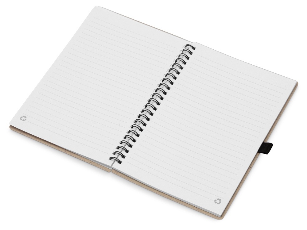 Блокнот Toledo S с обложкой из пшеницы и пластика