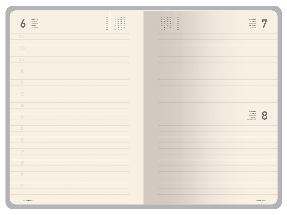 Ежедневник А5 датированный Megapolis Color на 2026 год