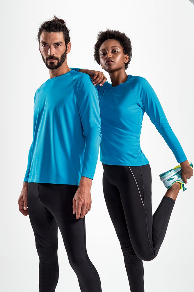 Футболка с длинным рукавом Sporty LSL Men желтый неон