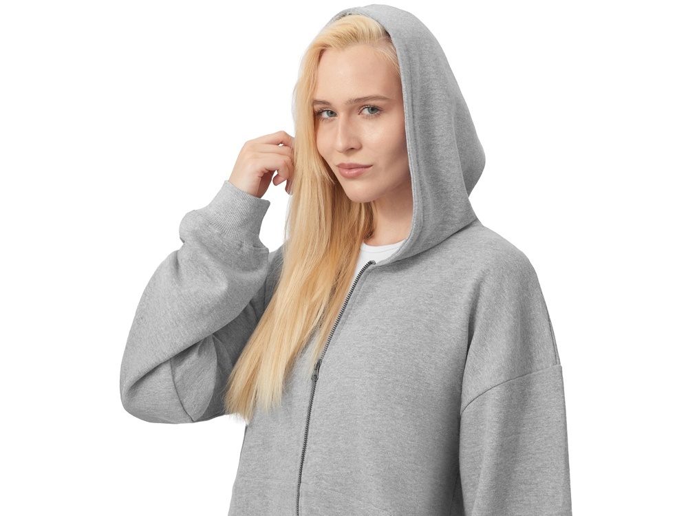 Толстовка оверсайз с капюшоном на молнии Monaco