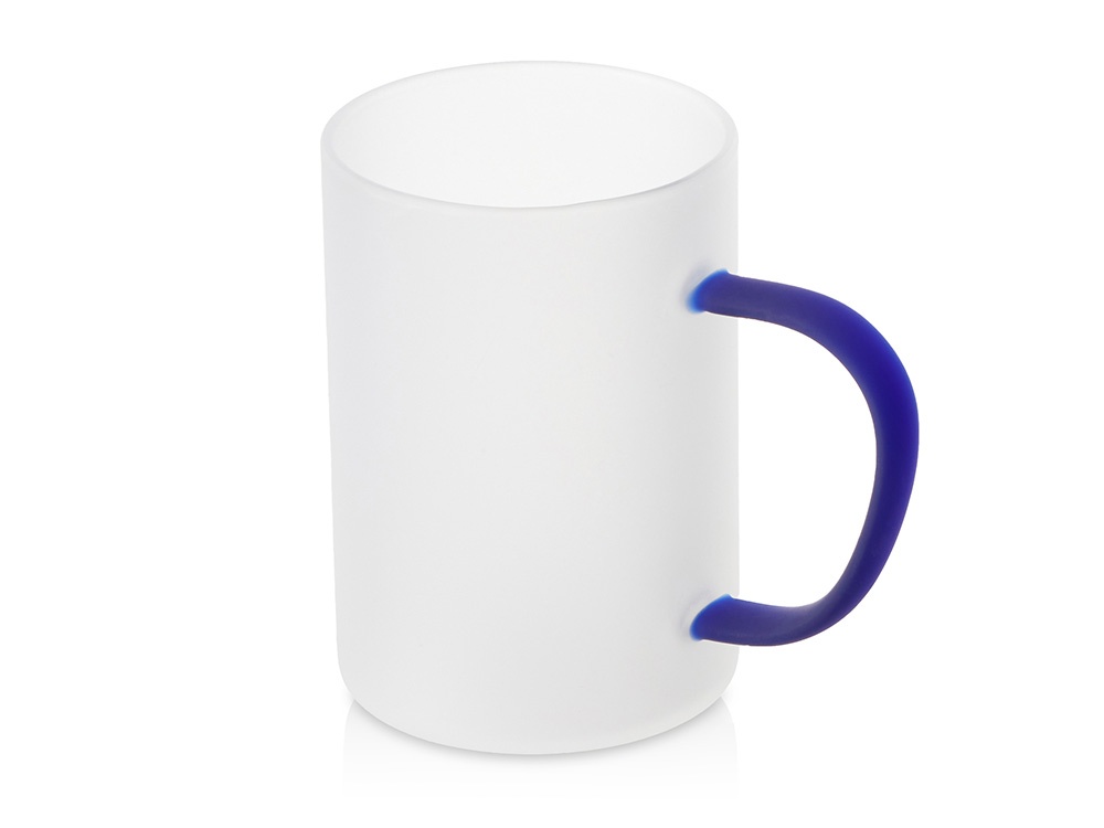 Стеклянная матовая кружка для сублимации Акцент