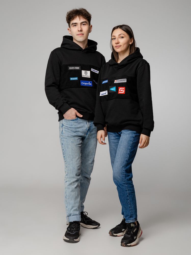 Худи унисекс Patch Catcher со вставкой из липучки