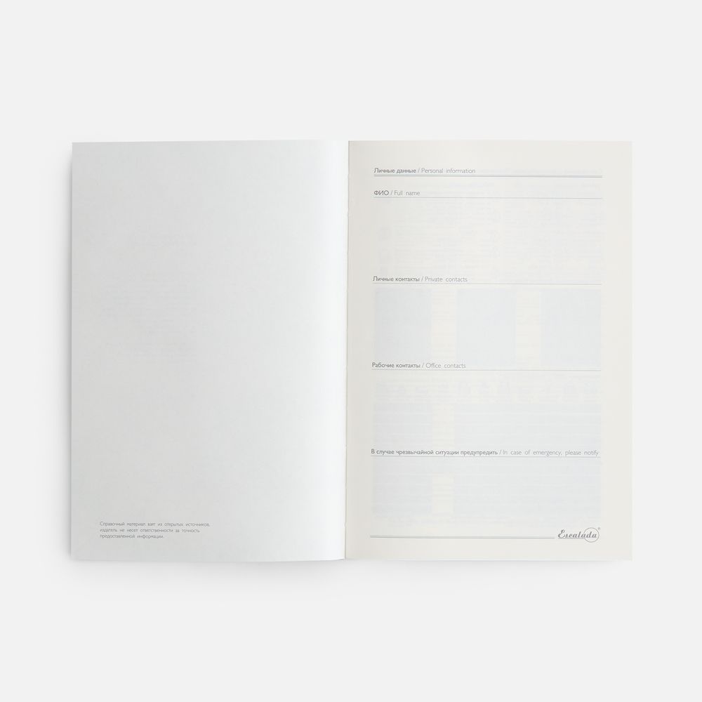 Ежедневник Leadmark, недатированный