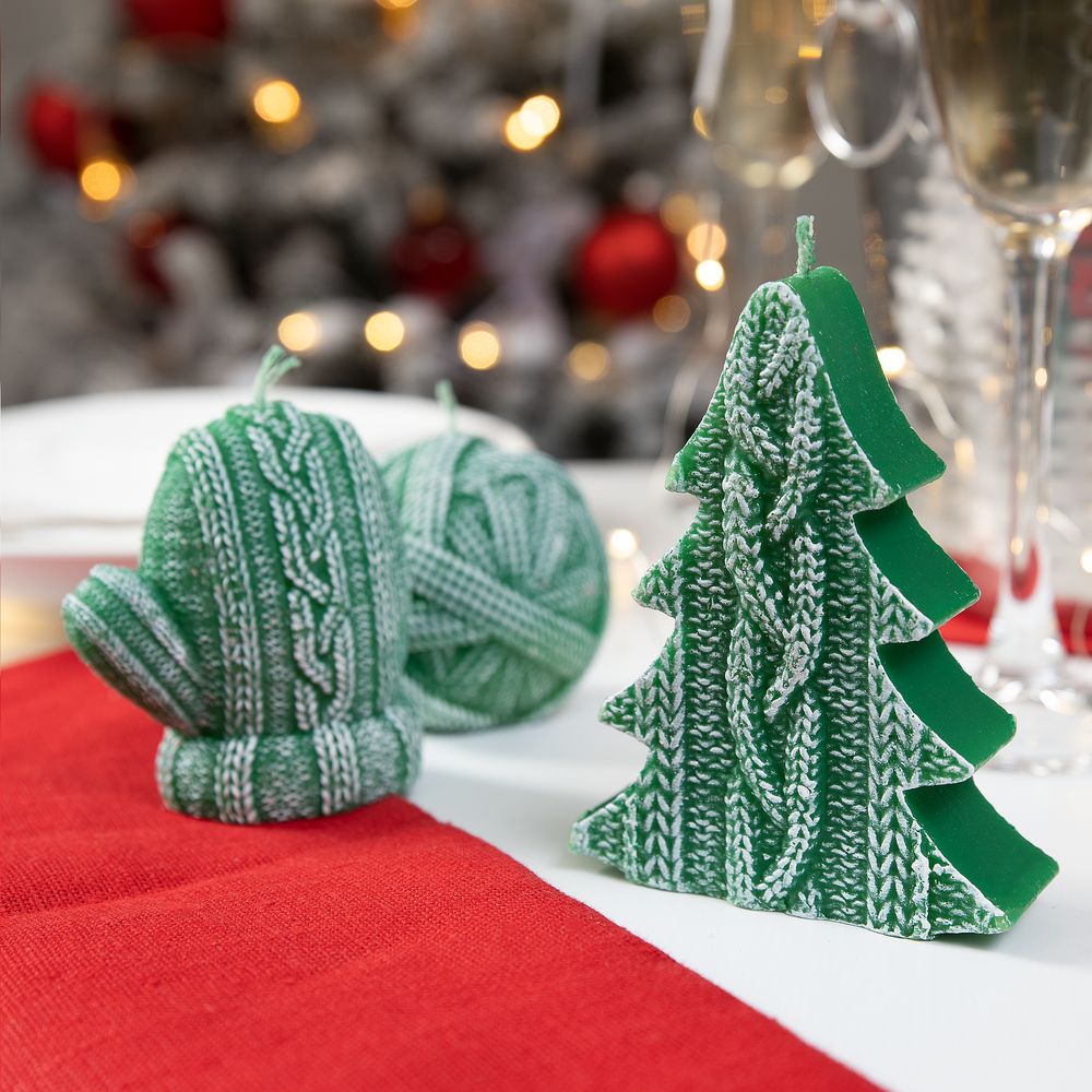 Свеча Kniteam, клубок