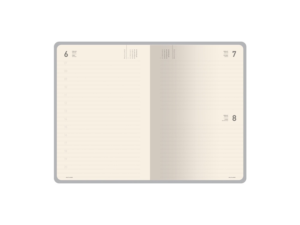 Ежедневник А5 датированный Megapolis Nappa на 2026