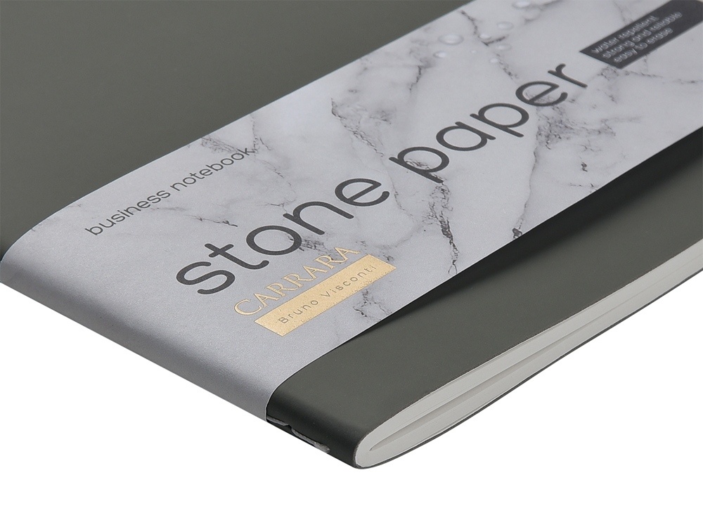Тетрадь с каменной бумагой А5 Carrara