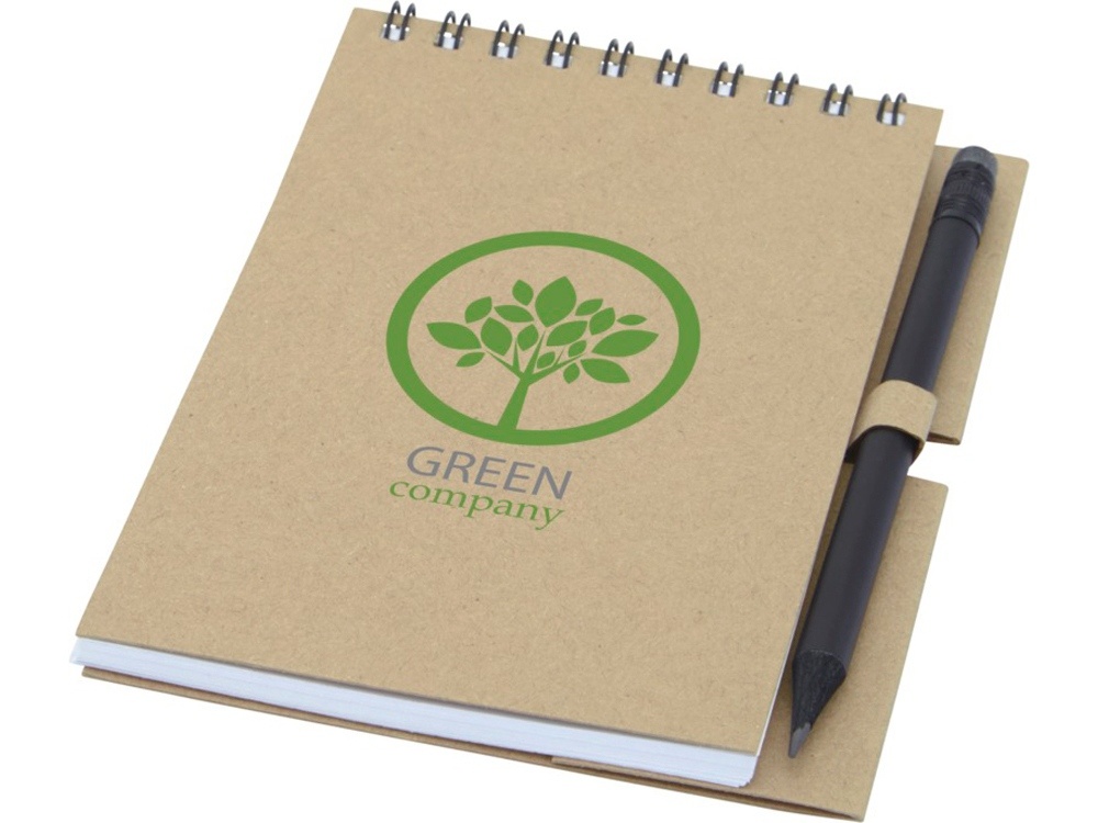 Блокнот A6 Luciano Eco с карандашом