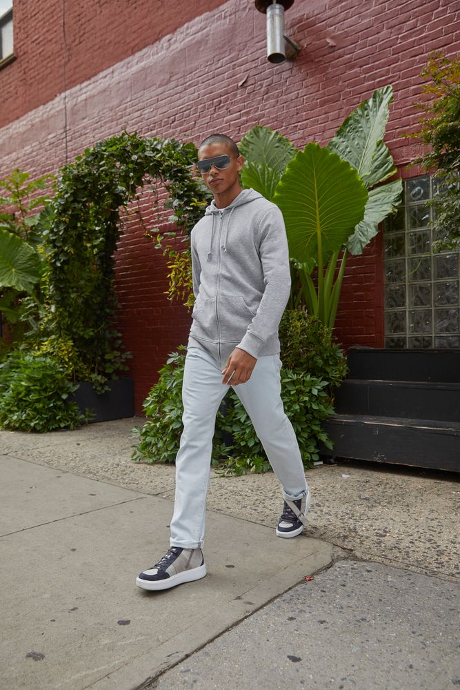 Толстовка на молнии с капюшоном унисекс BNC Inspire (Organic)