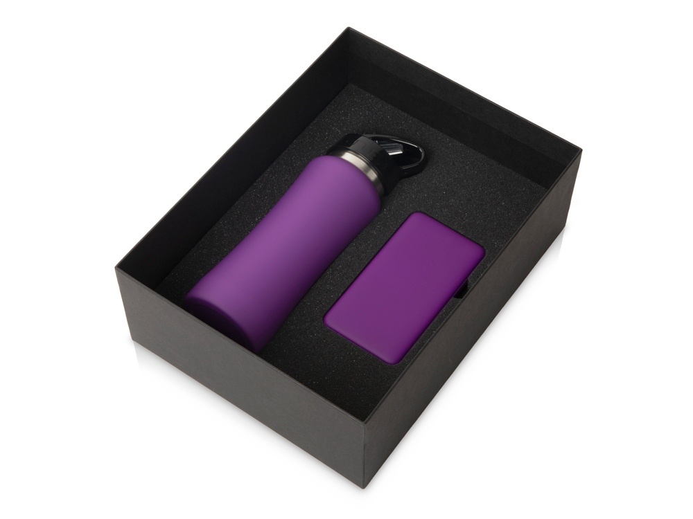 Подарочный набор COLOR IT с бутылкой для воды и повербанком