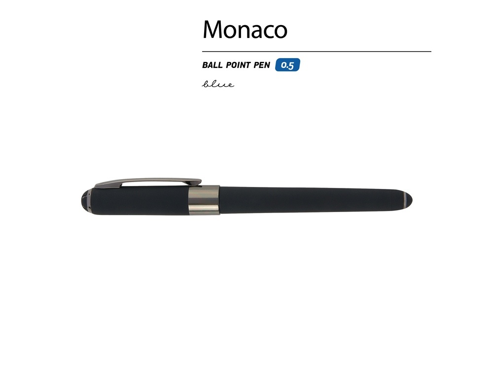 Ручка пластиковая шариковая Monaco