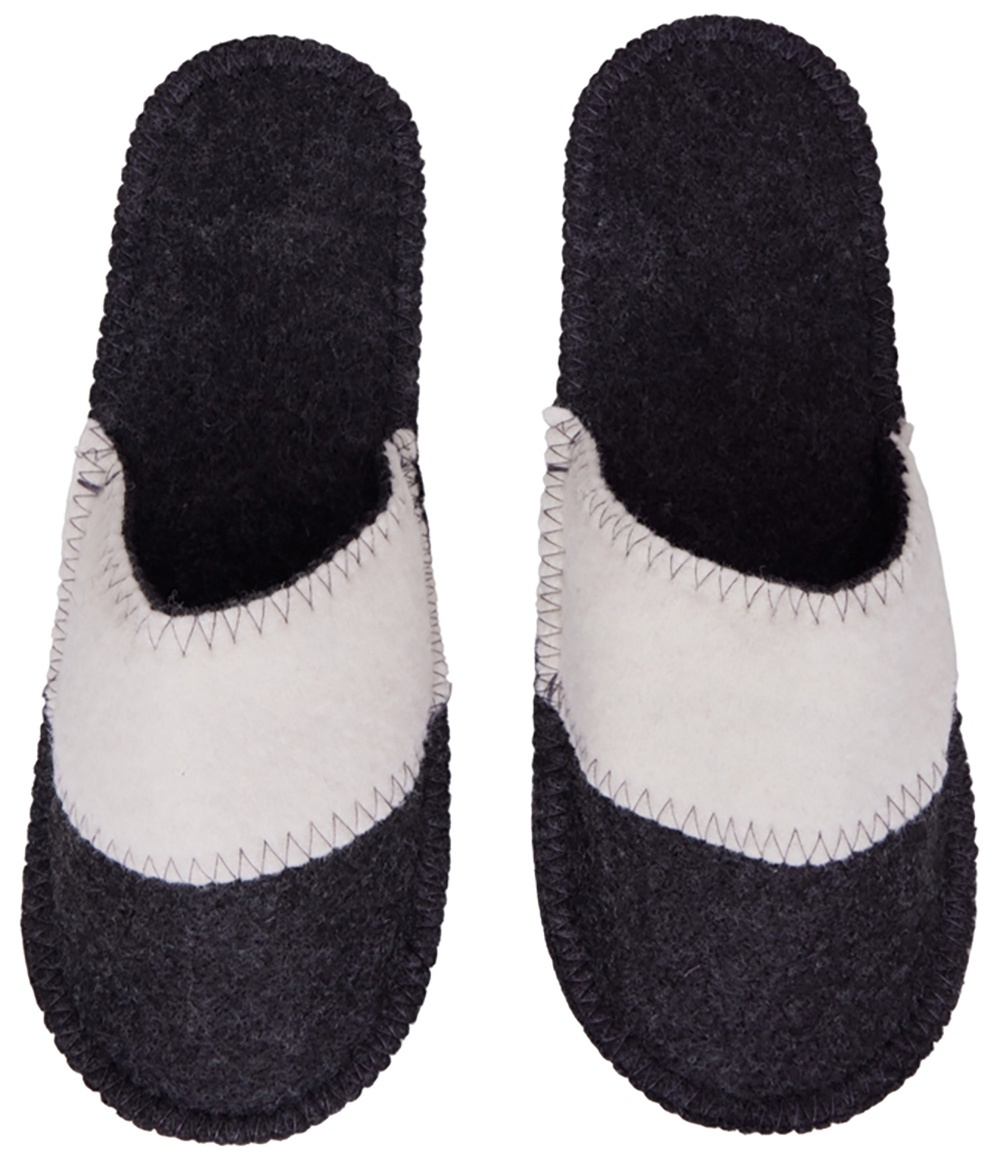 Тапочки двухцветные для бани и сауны Healing