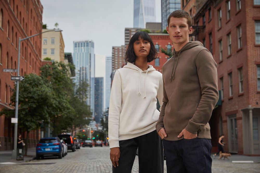 Толстовка с капюшоном женская BNC Inspire (Organic)